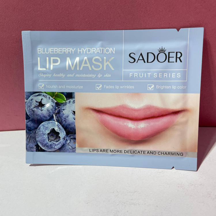 ماسک لب بلوبری